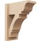 Ekena Millwork 8-in W x 16-in D x 20-in H Balboa Trad Rough Cedar Woodgrain TimberThane Outlooker, Primed Tan OUTUR080X16X20BOA04RCPR - alternate 1